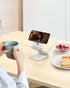 Stand for MagSafe Charger, OMOTON Foldable Phone Stand Holder for MagSafe Accessories, Not Include Charger or Cable, Compatible with iPhone 15/14/...